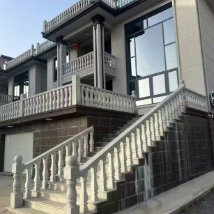白城 芝麻白别墅阳台栏杆，楼梯栏杆