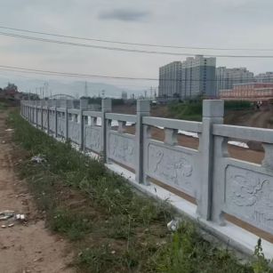 白城 石材河道栏杆