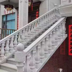 白城 天然石材 阳台庭院护栏、栏杆