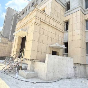 白城 黄金麻干挂，工地实拍