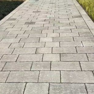 白城仿古石铺装效果