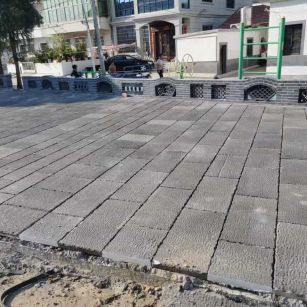 白城仿古石铺装效果