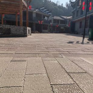 白城仿古石铺装效果