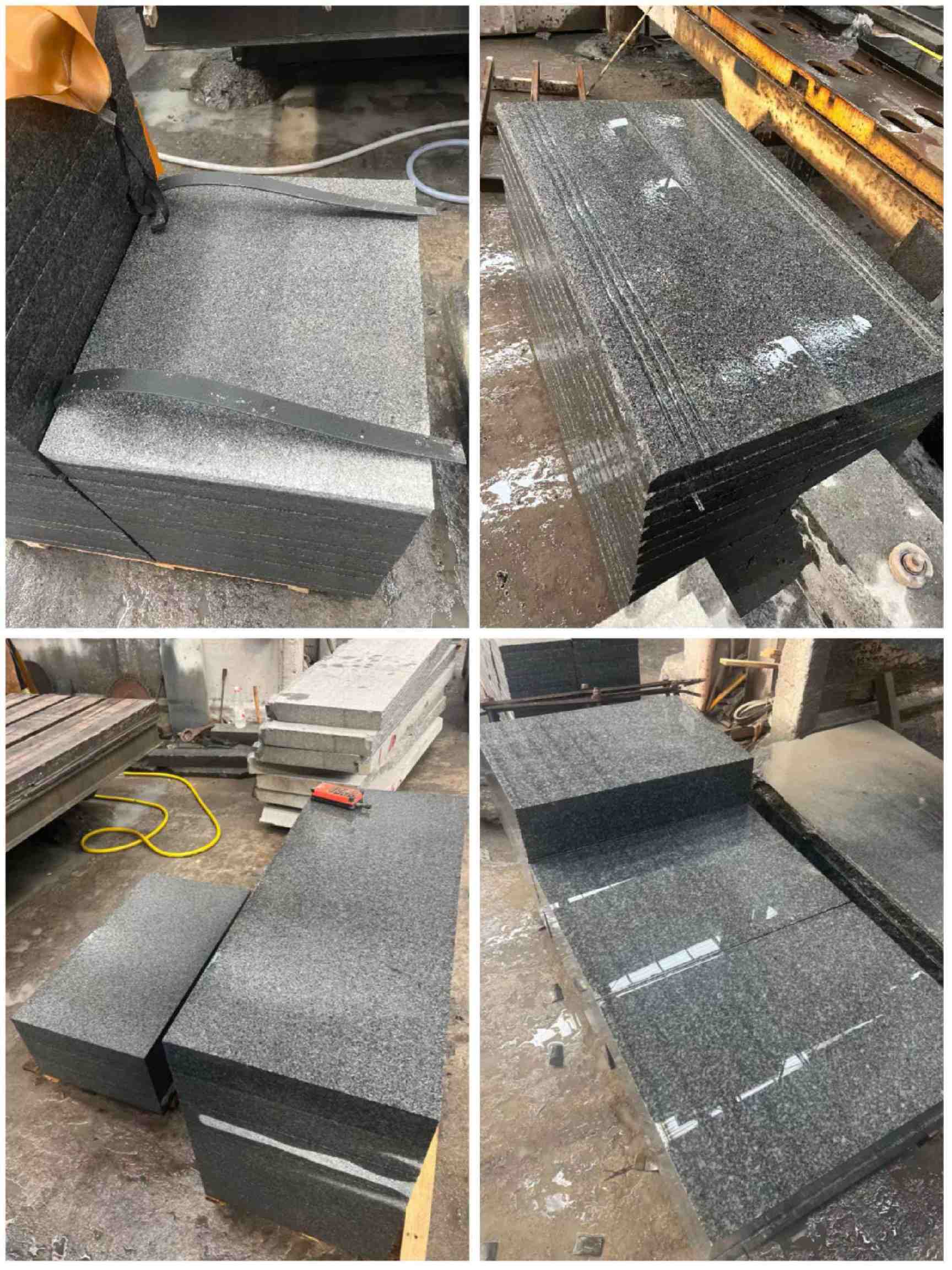 白城 芝麻黑地铺石材