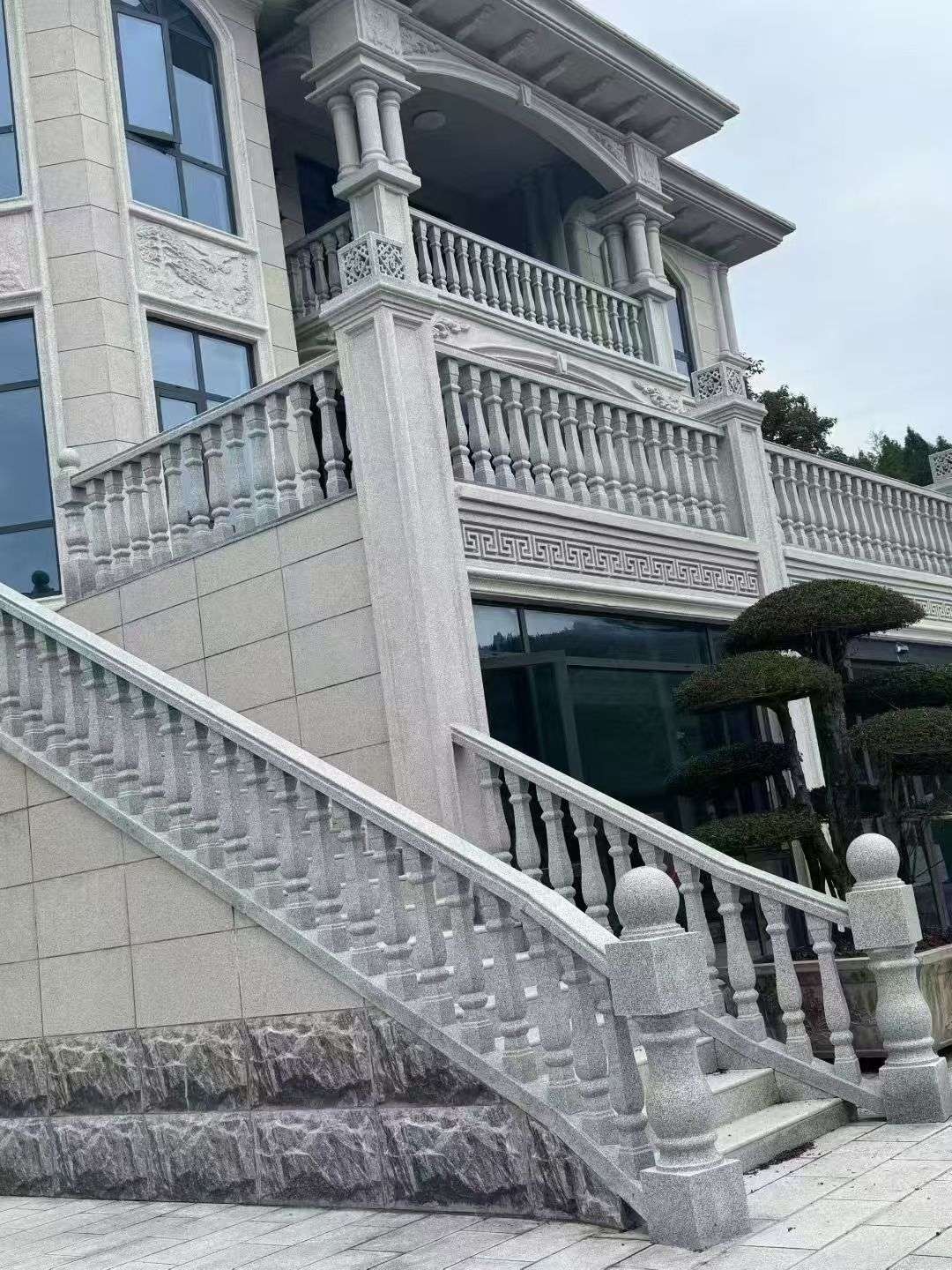 白城 芝麻白别墅，栏杆