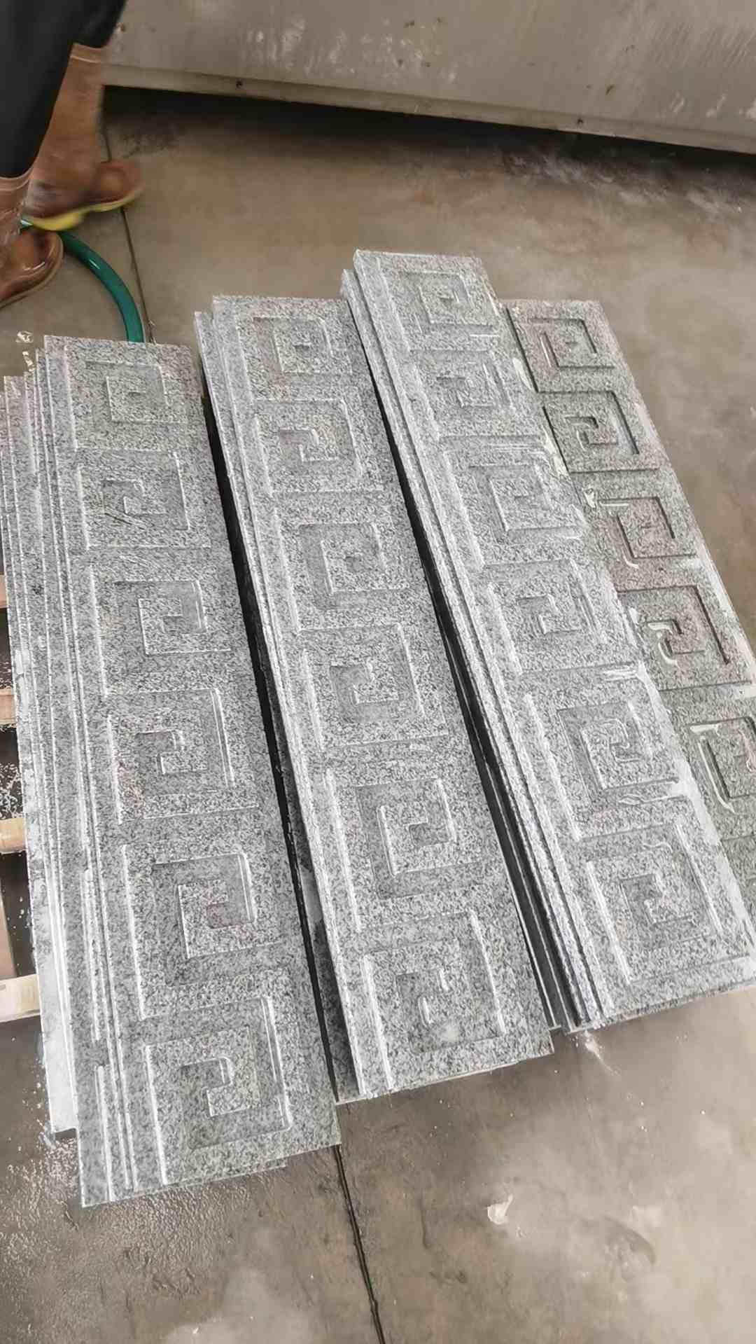 白城 别墅回纹线条，雕刻