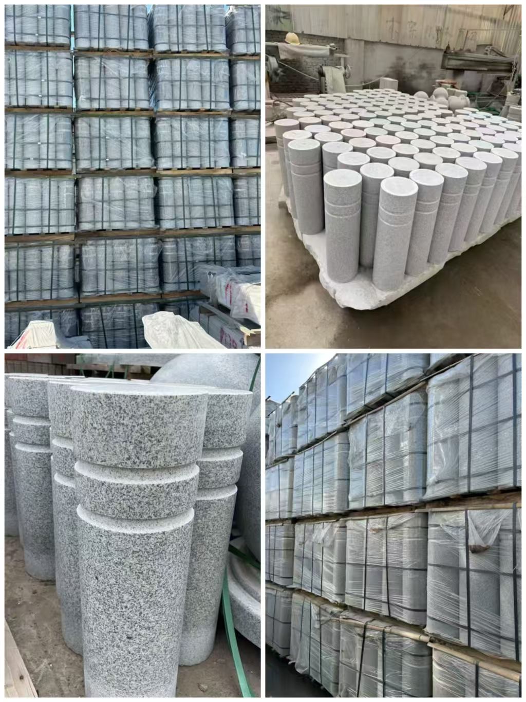 白城 芝麻白花岗岩挡车柱、隔离柱多少钱