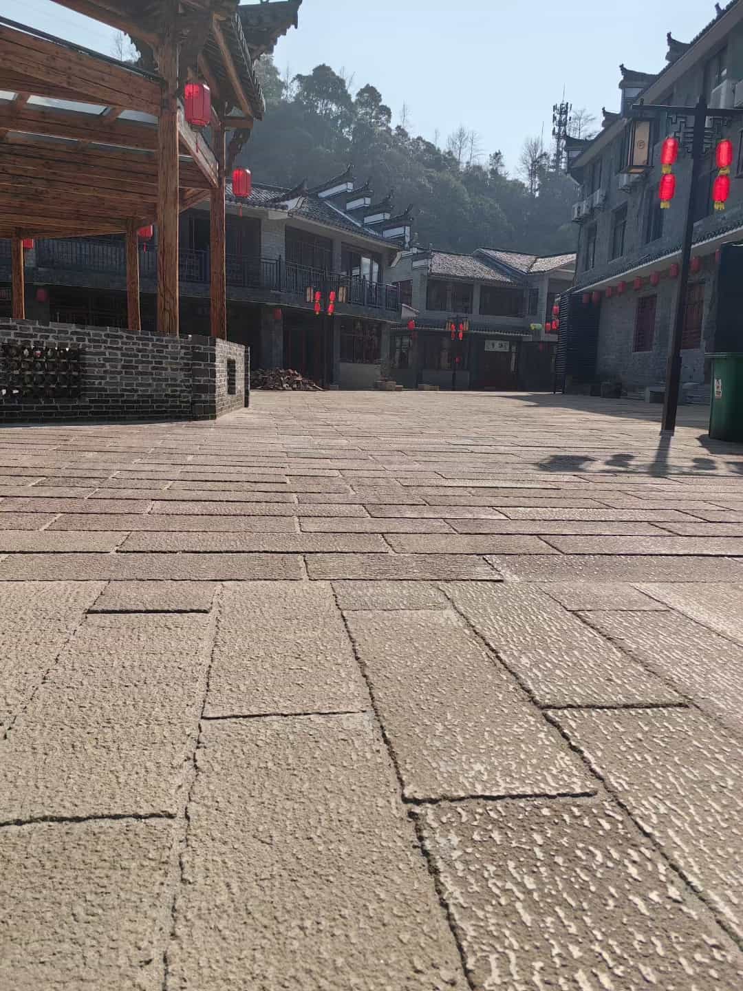 白城仿古石铺装效果
