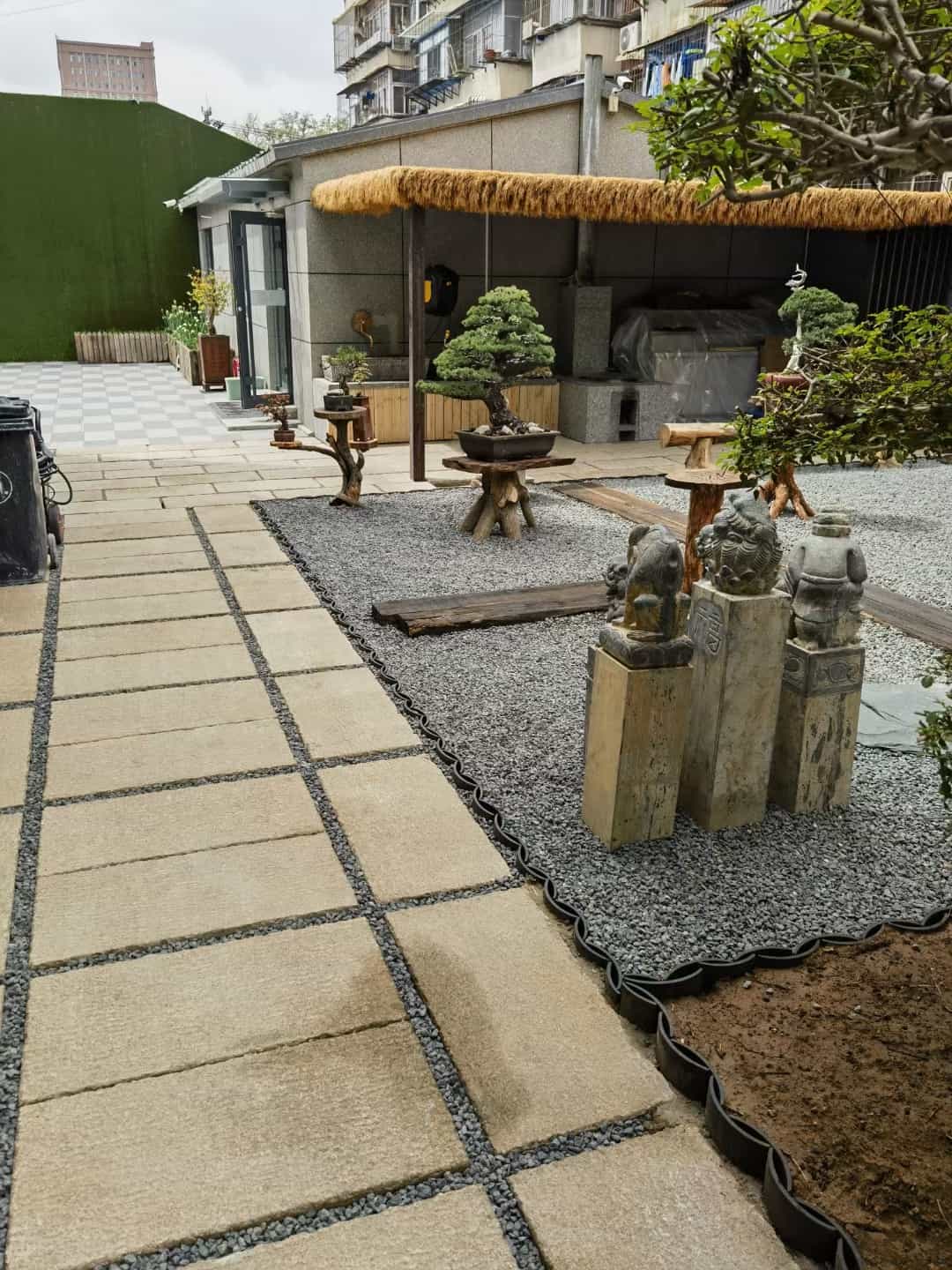 白城仿古石铺装效果