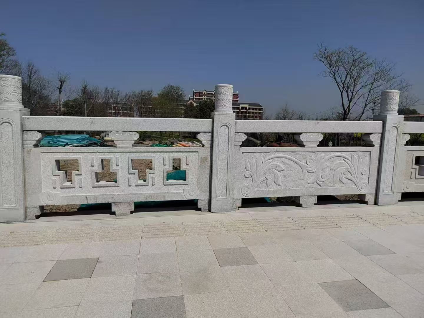 白城 河道栏杆，河道护栏