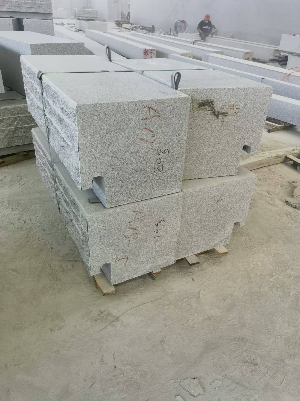 白城 整石坐凳打包