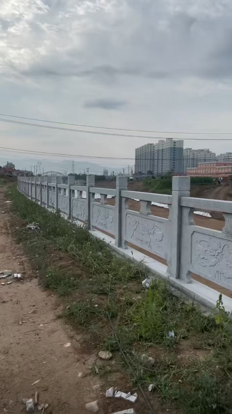 白城 石材河道栏杆
