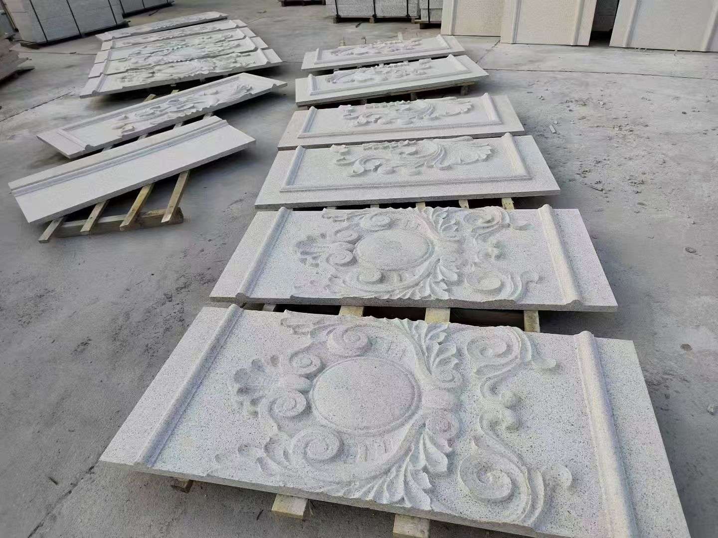 白城 芝麻白干挂雕花板